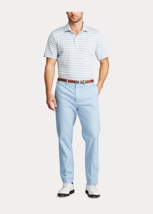 Men's Ralph Lauren Classic Fit Tech Piqué Polos | 231508XVB